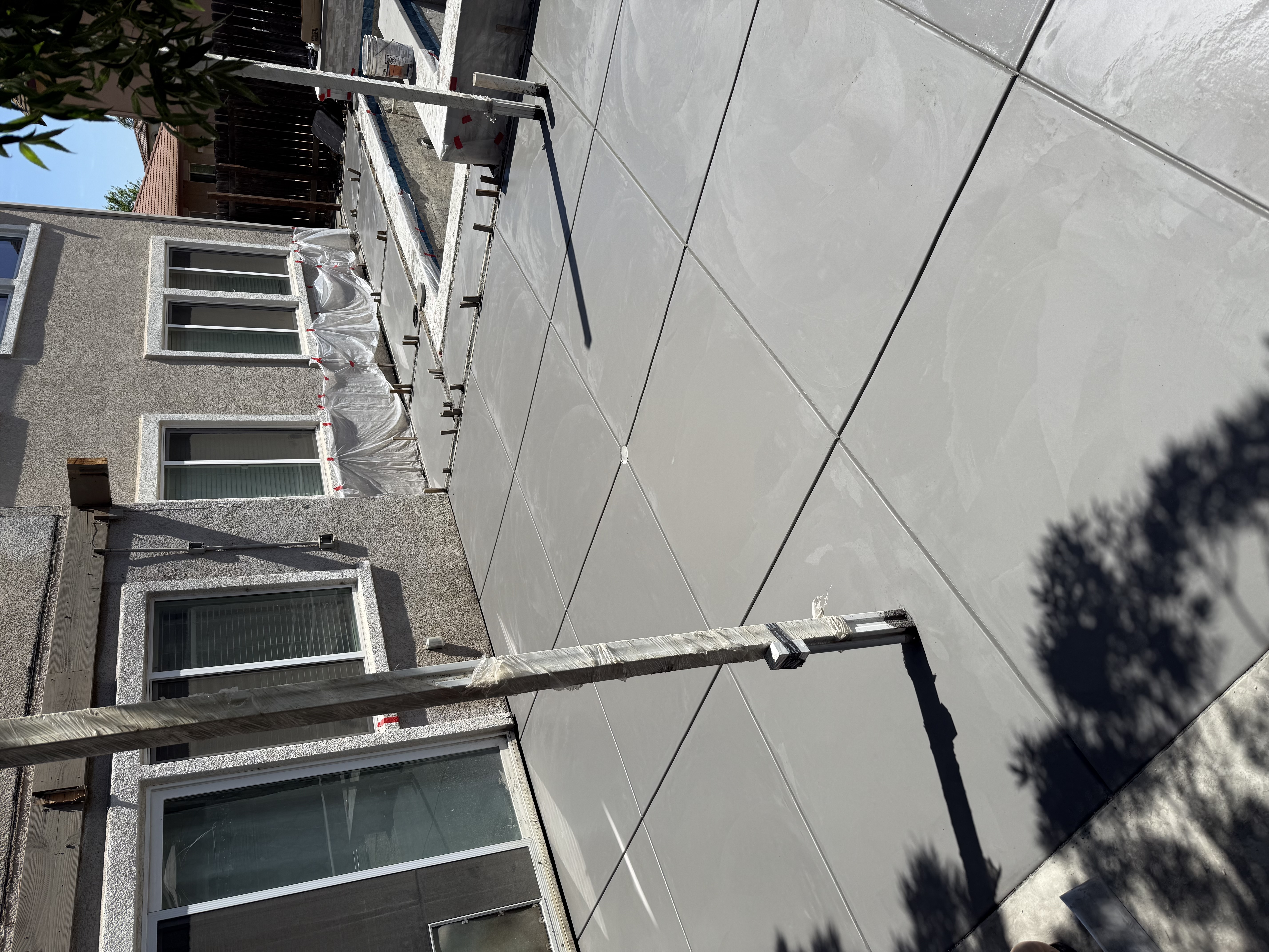 Rebar and subbase prep — Pittsburg project