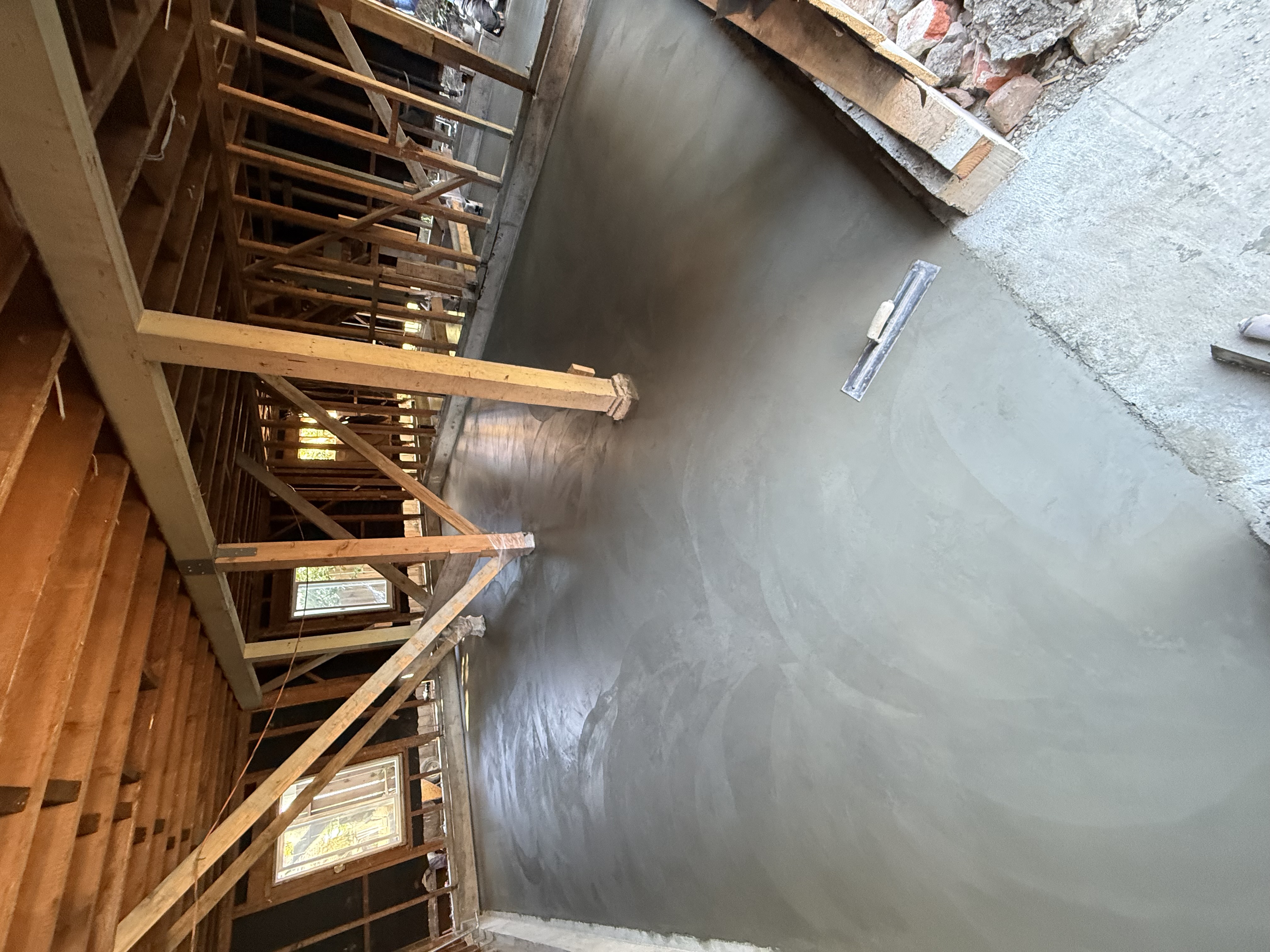 Decorative concrete &mdash; stamped finish